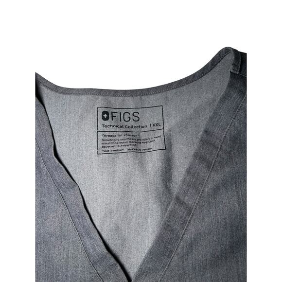 Figs Casma Three-Pocket Scrub Top Size XXL - Picture 5 of 6